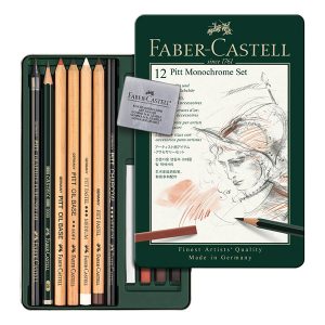 Set Pitt Monochrome (12 pzas) Faber Castell