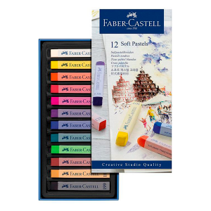 Set de 12 Tizas Pastel Suave Faber Castell Creative