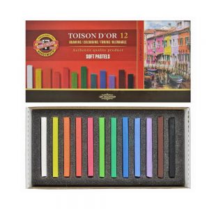 Set de 12 Tiza Pastel Toison D'or Koh-I-Noor