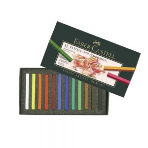 Set de 12 Pasteles Duros Faber Castell Polychromos