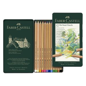 Set de 12 Pitt Pastel Pencils Faber Castell