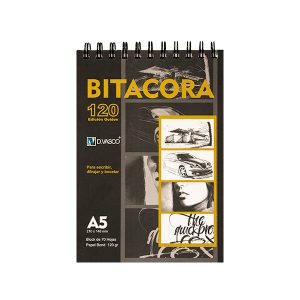 Bitácora A5 Edición Golden D.Vasco 120 gr.