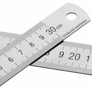 Reglas de Metal 30cm, 60cm, 1mt.