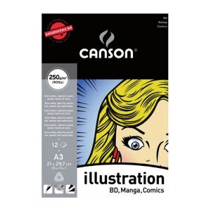 Block Ilustración Canson 250 gr.