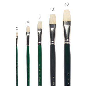 Pincel de Cerda Plano Art Collection Cbit