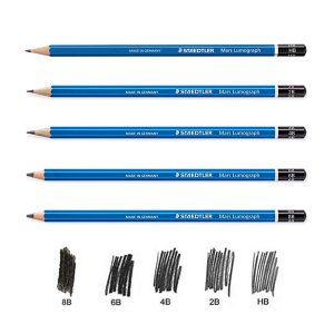 Lápiz Mars® 100 Staedtler HB-12B