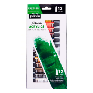 Set de 12 Acrílicos Pebeo