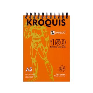 Block Kroquis A5 D.Vasco 150 gr. Edición Limitada