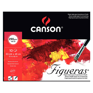 Block Canson Figueras 33x41cm 290grs 10 Hojas