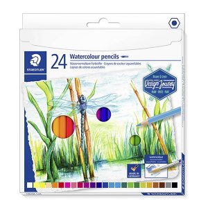 Lapices De Color Acuarelables Staedtler  / 24 unidades Caja Cartón
