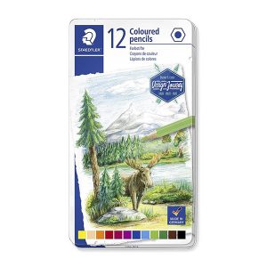 Lapices De Color Staedtler  / 12 unidades Caja Metal