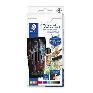 Lapices De Color Super Soft Staedtler  / 12 unidades Caja Cartón
