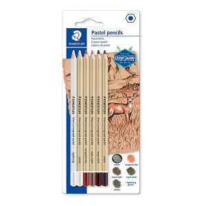 Set de 06 Lapices Lumograph Pastel Staedtler