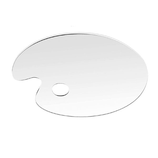 Paleta Acrílica Ovalada 30 cm x 40 cm