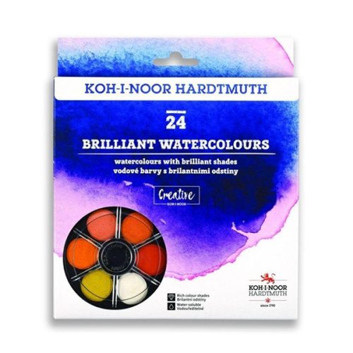 Set de Acuarela 24 und. (pastillas) KOH I NOOR