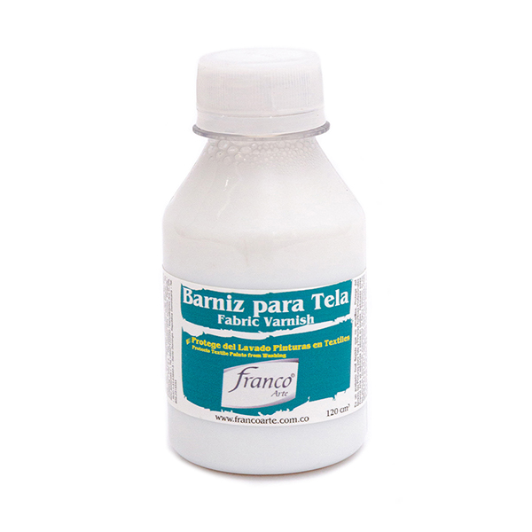 Barniz p/Tela Franco 120 ml.