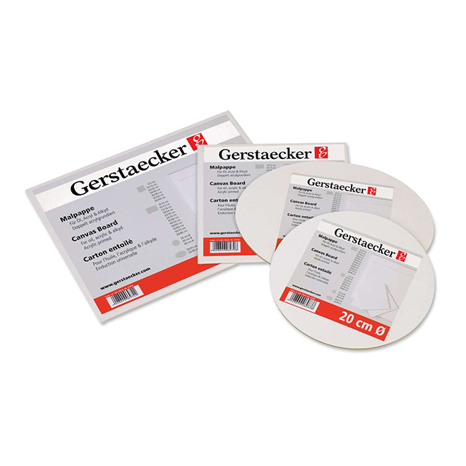 Lienzos de Panel Cuadrado, Circular, Ovalado Made in Germany