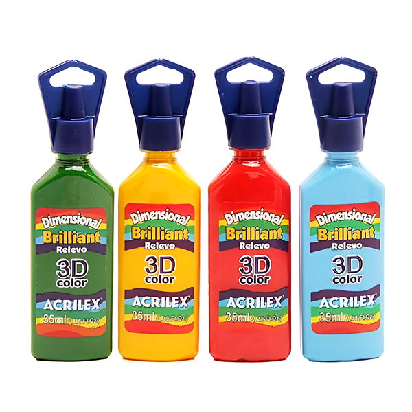 Pintura Dimensional 3D Brilliant 35 ml Acrilex