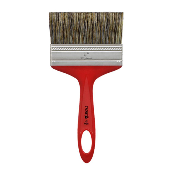 Brocha Cerda p/Acrílico Gris Tigre 4"