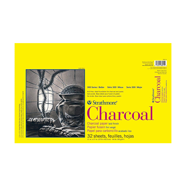 Bloc Strathmore Charcoal 300 27.9 cm x 43.2 cm