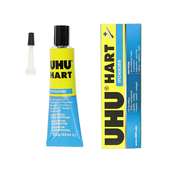 Pegamento UHU HART p/ Maquetería x 33 ml.