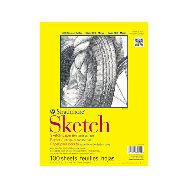 Bloc p/Bocetos Strathmore 300 22.9 cm x 30.5 cm