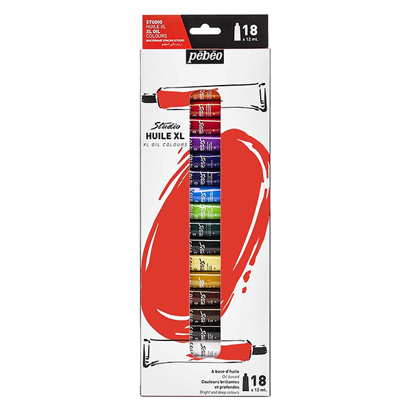 Óleo Pebeo 12 ml. Set x18