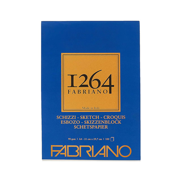 Bloc Fabriano 1264 Sketch A4 100H 90 gsm