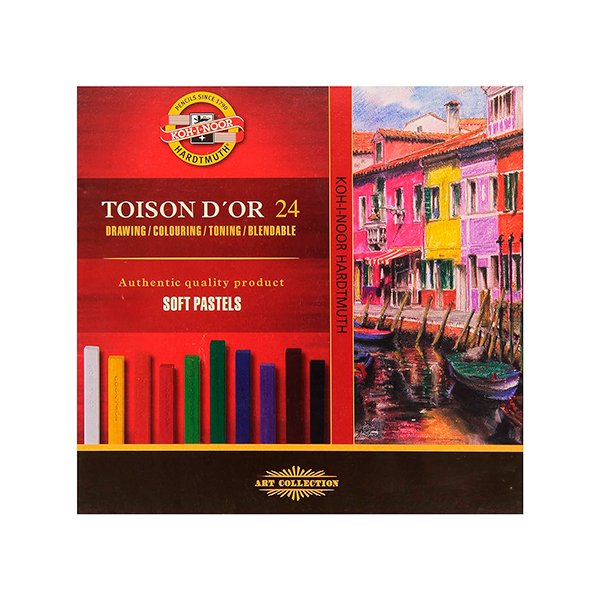 Tizas Pastel Kho-I-Noor 24 ud Blando