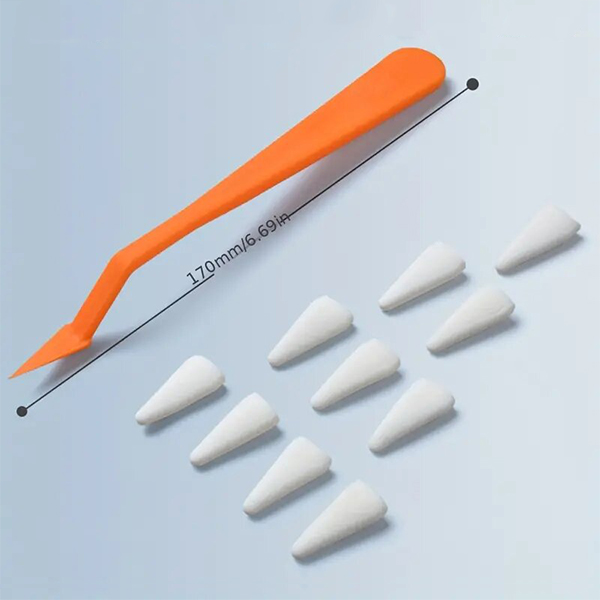 Espátula Artística con Almohadilla Triangular para Bocetos