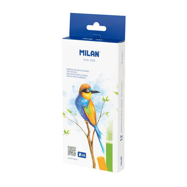 Set de 12 Tizas Pastel Milan