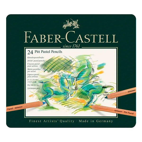Set de 24 Pitt Pastel Pencils Faber-Castell