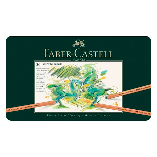 Set de 36 Pitt Pastel Pencils Faber-Castell