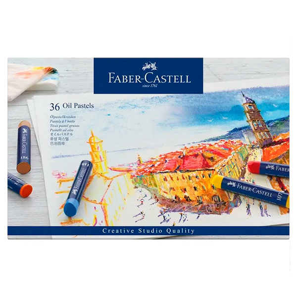Set de 36 Óleos Pastel Faber-Castell
