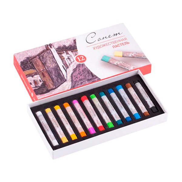 Set de 12 Tizas Pastel Sonnet