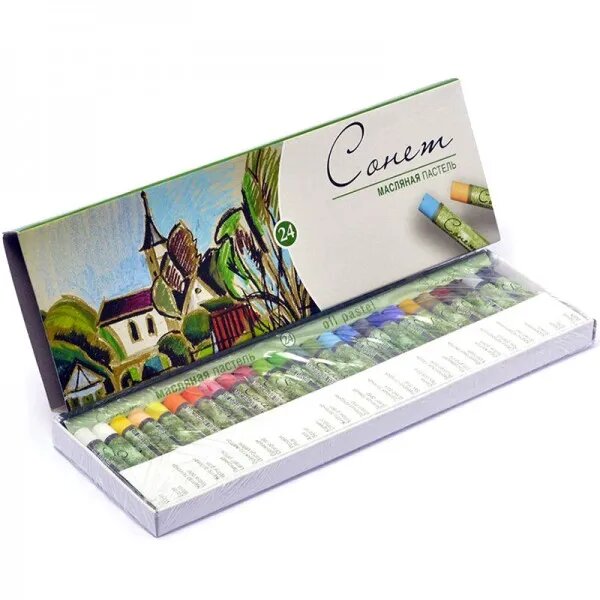 Set de 24 Óleos Pastel Sonnet