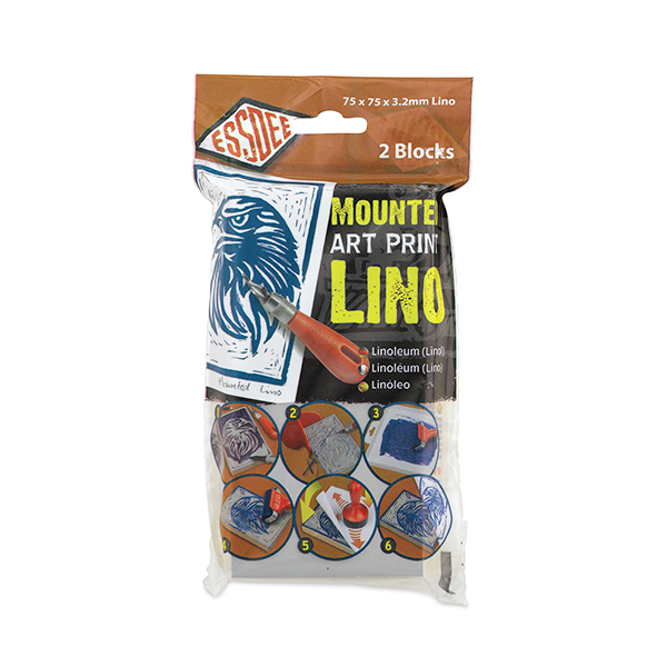 Bloques de Linóleo Base Trupán Set x2 Essdee