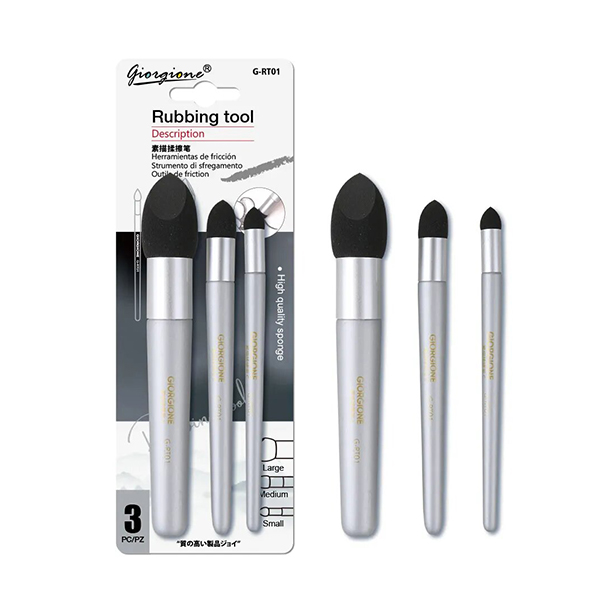 Difuminos de Esponja Blanda Giorgione Set x3