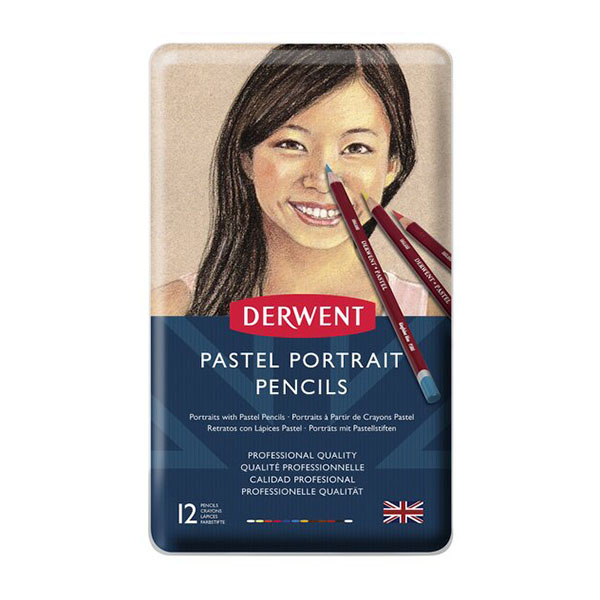 Set de 12 Lápices Pastel Derwent p/Retrato