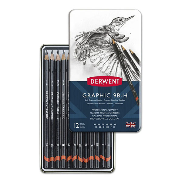 Lápiz De Grafito Derwent Graphic 2B | Papelería