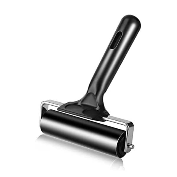 Rodillo p/Grabado Negro 10 cm