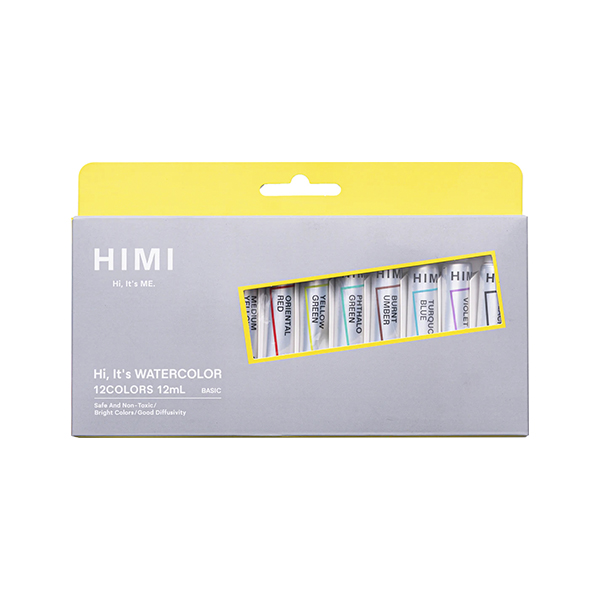 Set de 12 Acuarelas Himi Miya