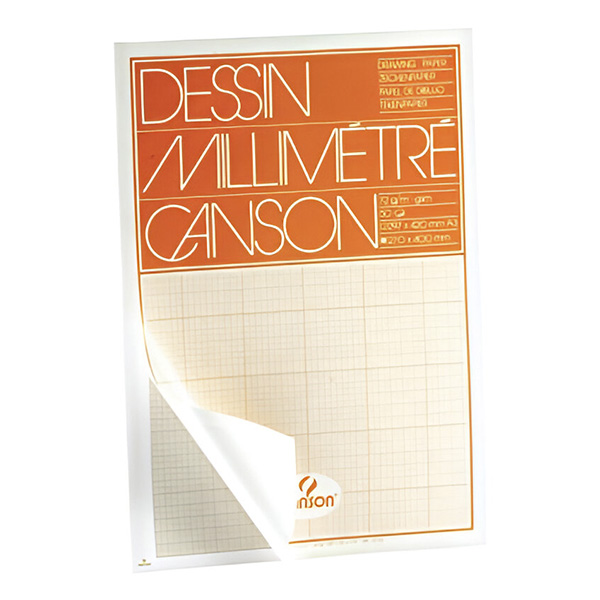 Block Milimetrado A3 Canson