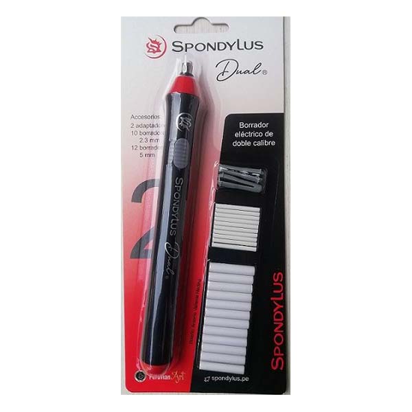 Borrador Eléctrico Dual Spondylus c/Repuesto