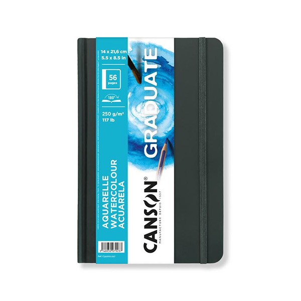 Bloc Canson® Acuarela Graduate A5 28H 250 gsm