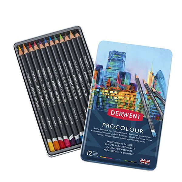 Set de 12 Lápices Procolour Derwent