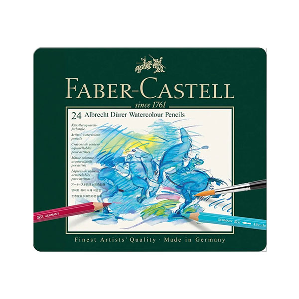 Set de 24 Lápices de Color Acuarelables Faber Castell Albrecht Durer