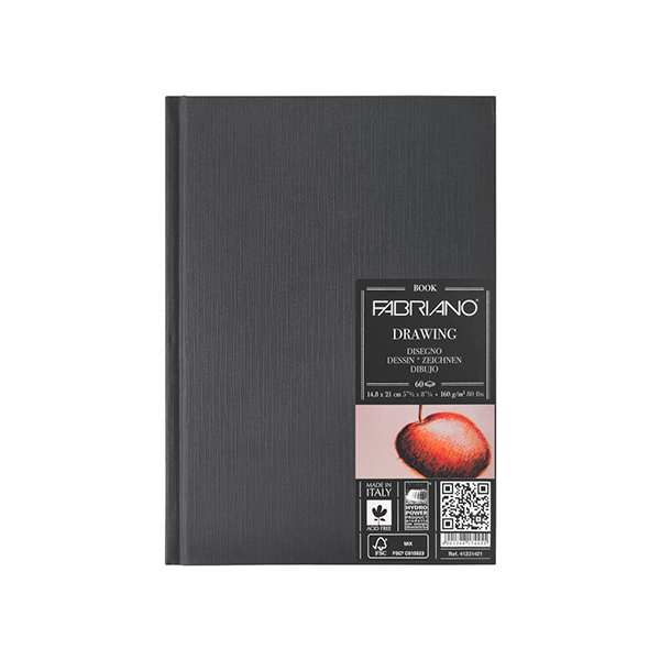 Fabriano Drawin Book A5-160g 60H Cosido