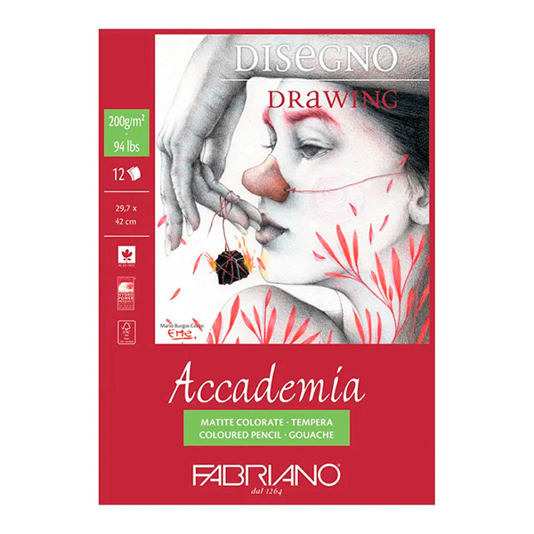 Bloc Fabriano Accademia A3 12h 200g