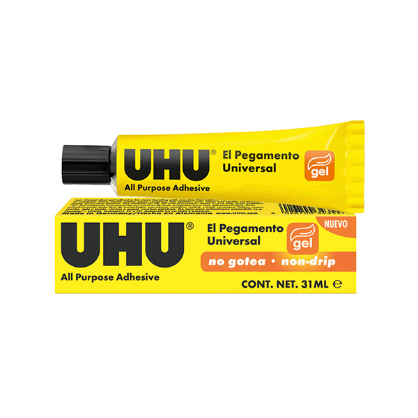 Pegamento UHU Universal en Gel x 31 ml.
